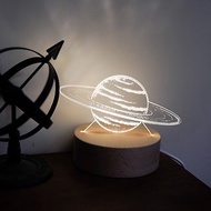 【小夜燈】土星的閃耀光環