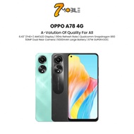 OPPO A78 4G [8GB RAM + 256GB ROM] - Original OPPO Malaysia