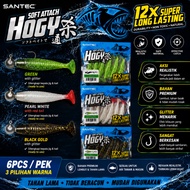 SANTEC HOGY 12X SUPER LONG LASTING SOFT LURE