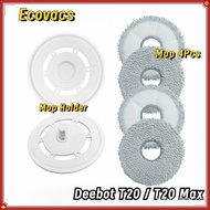 For Ecovacs Deebot T20 / T20 Max Robot Vacuums Mop Cloths Bracket Spare Part Accessory Replacement