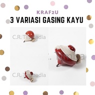 Gasing Traditional Kayu / Spinning Top / Gasing Kayu Murah / Traditional Games for Kids