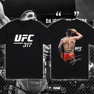 Baru Baju Lengan pendek Ilia Topuria-Champion King Graphic Printed Tee Short-Sleeved T-Shirt S-5XL #