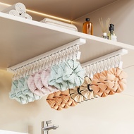 [48H Shipping] Wall-mounted hair accessory storage rack, scrunchie organizer, multifunctional jewelr