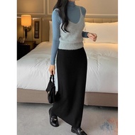 Codibook|Korea Korea 09WOMEN Comfortable Knitted Long Skirt Women's Clothing