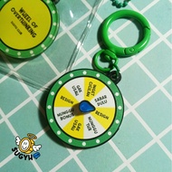 GANTUNGAN Sugyh Club Acrylic Keychain Spinner Resign Decision Maker