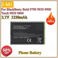 New J-M1 JM1 Replacement Mobile Phone Battery 3.7V 1230mAh for BlackBerry Bold 9790 9930 9900 Torch 