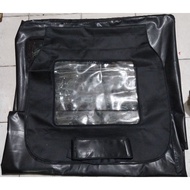 Hood Bajaj Orange 2-stroke Tarpaulin/ Bajaj Three-Wheeled Motorcycle Cover