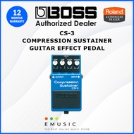 Boss CS-3 Compression Sustainer Guitar Effect Pedal (CS3)