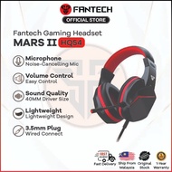 Fantech MARS II HQ54 Wired Gaming Headphone RGB Lightning Noise Cancelling Microphone Gaming Headset
