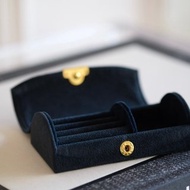 MAISON M 法式絲絨珠寶盒- 知性藍