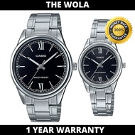 (100% Original CASIO) CASIO COUPLE SET CASIO COUPLE SET MTP/LTP-V005D-1B (watch for man / jam tangan