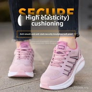 Fashion Insulation 6KV Women's Steel Toe Sports Style Work Safety Shoes Protection Anti-smashing Con