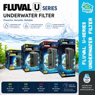 Fluval U Series Underwater Filter 3 Stage Filtration Fresh & Salt Water Internal Aquarium Filter U1 