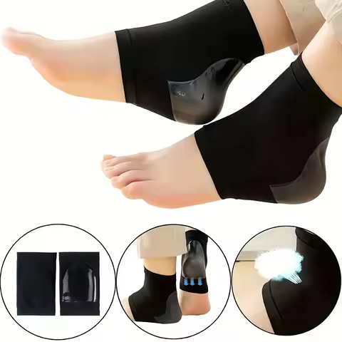 1pair upgraded high elasticity Silicone socks，Ankle protection socks，Ankle Support Brace, Best Ankle