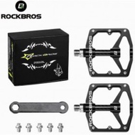 Rockbros Aluminum Alloy Non Slip Bike Pedal - 12EBK - Black