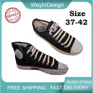Carefree High Med Low Cut Canvas Shoe | Kasut Takraw Kasut Kerja Carefree | Kasut Putih Sekolah | Ka