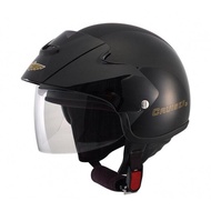 Original SGV Cruiser Visorex SGV Separuh Half Sirim Topi Helmet Motorcycle Topi Dewasa ( Black Hitam