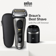 Braun Series 9 9565cc Pro+ Electric Shaver for Men Rechargeable Wet & Dry Electric Razor Trimmer & C
