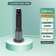 Quạt sưởi gốm Ceramic để sàn FUJIHOME FH2000 Máy sưởi ấm đứng không khô da - Bảo hành điện tử toàn q