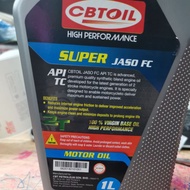 CBTOIL super JASO FC 2T 4T 1Litre (virgin base oil)