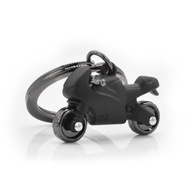 【Metalmorphose】MTM消光黑摩托車鑰匙圈 重型機車/吊飾/禮品