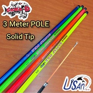 SAWA-D SOLID POLE/ SNIPER TELESCOPIC ROD Padu Joran Puyu Pancing/ Puyu pole fishing /Joran telescope