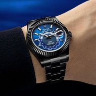 Rolex DiW Sky Dweller 326934 "BLACK DLC BLUE" 勞力士手錶 (Retail:EUR 44.990)