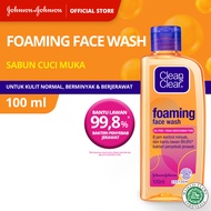 Clean & Clear Foaming Face Wash Atau Clean & Clear Foaming Face Wash Men Sabun Cuci Muka 100ml