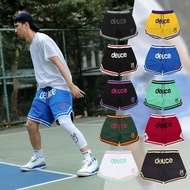 Deuce Brand Vibe Shorts Howard Warcraft Same Style Drawstring Loose Men Retro Basketball Pants [ACS]