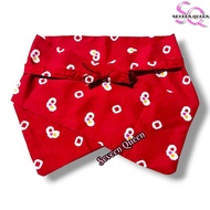 Angkin Obi Belt Kebaya Modern/Ankin Jumputan Ready to Wear Various Color Options