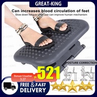 Great-King Foot Rest Adjustable Ergonomic Under Desk