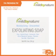 Mild By Nature Soap  ( Exfoliating Bar Soap / African Black Bar Soap / Detoxifying Clay Bar Soap / C
