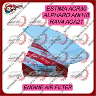 ENGINE AIR FILTER TOYOTA ESTIMA ACR30 ALPHARD ANH10 RAV4 ACA21 (17801-28010) OEM TOYOTA