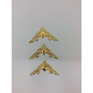 Small Gold Corners Dowry & Dowry/s - Corners of 4