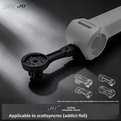 CNC Aluminum Bicycle Computer Mount for SCOTT SYNCROS ADDICT RR / FOIL Aero 1.5 Stem, Fit Garmin Wah