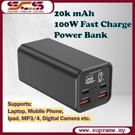 20KAH Type C Power Bank 100W Fast Charge Laptop Power bank / Notebook PowerBank /Hand Phone Power Ba