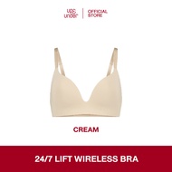 [​ซื้อ 1 แถม1] UP&UNDER: เสื้อในไร้โครง รุ่น 24/7 Lift Wireless Bra  บราไร้โครง ฟองบางเบา เนื้อผ้าเย