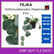 IKEA FEJKA Artificial potted plant, in/outdoor hanging/Peperomia, 9 cm