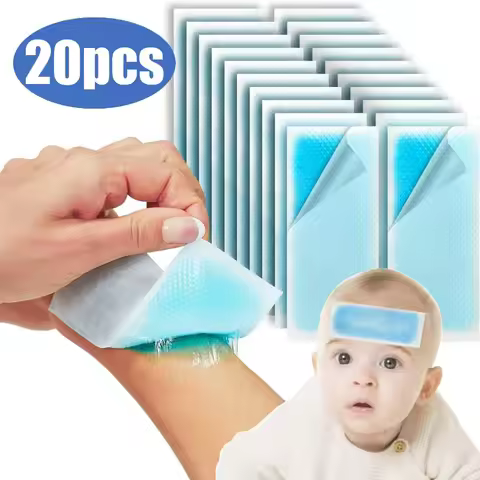Mobile Phone Cooling Patches Headache Migraine Relief Pads Multifunction Lower Temperature Ice Gel H