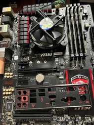 i7 4790/MSI H97 GAMING3 附擋板 風扇 及金士頓 短板 1600 8G*4