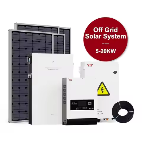 Off Grid Solar System 10kw 12kw 18kw 5kw Microgrid Complete Kit for Home Balcony Residential Solar E