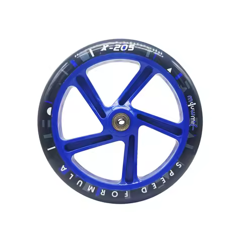 【205mm 175mm 145mm】 big wheel Scooter Wheels 20.5cmX4cm Diameter Cart Wheel 145/175mmx30mm Durable P