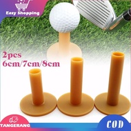DF402>> 2pcs Golf Tee Rubber Golf Tee Rubber Mat 6/7/8cm Tee Rubber Training Rubber Golf Ball Holder
