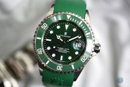 🟢Steinhart Ocean One Double Green🟢綠圈綠面⭕️ 二手中古 STEINHART 蝦仔 Ocean One Double Green -SW200自動上鏈機芯 -38小時