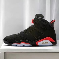 Air Jordan 6 AJ6 basketball shoes men Air cushion black sports casual