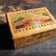 【老時光 OLD-TIME】早期二手日本寄木細工機關秘密盒