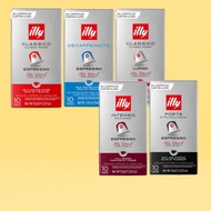 Illy Nespresso Compatible Coffee Capsules 10 Pods