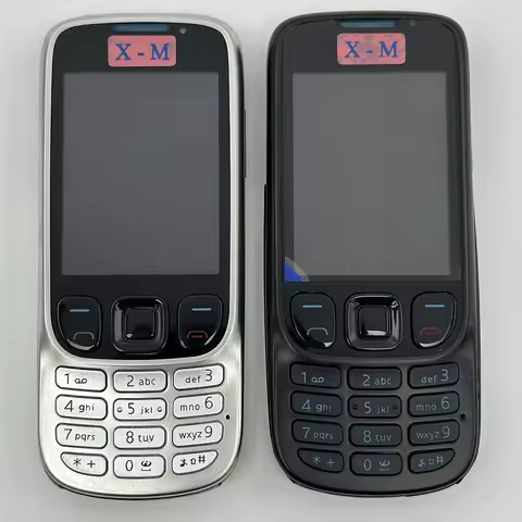 Original 6303 Classic 6303c Unlocked Mobile Cell Phone GSM 2G 3MP English Russian Arabic Keyboard Ce