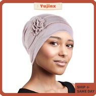 YUJINX Turban Hats  Scarf Cap Softness Cancer Chemo Beanies Cap
