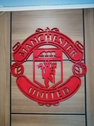โลโก้ สโมสร Man U แมนเซสเตอ ยูไนเต็ด ทำได้ทุกขนาด ทุกสีตามสั่ง